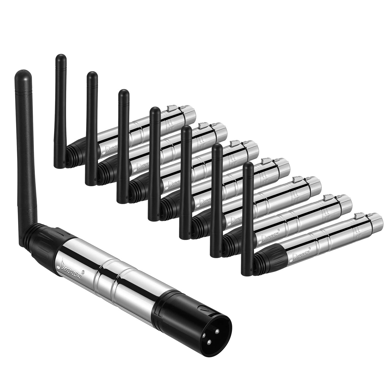 Foto 2 pulgar | Sistema De Control Dmx Inalámbrico Donner Dfi Dj 2.4g Set 8pcs - Venta Internacional.