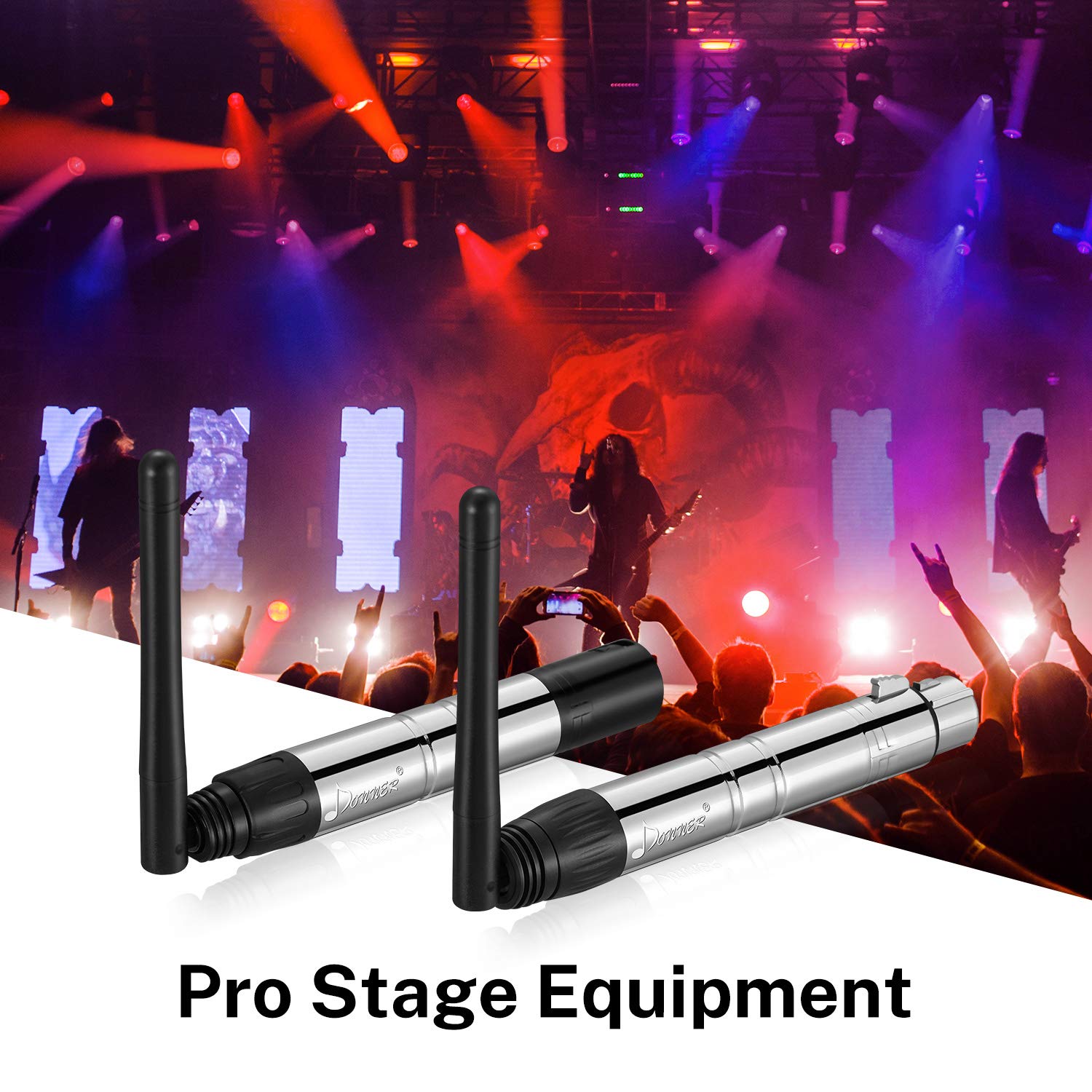 Foto 7 pulgar | Sistema De Control Dmx Inalámbrico Donner Dfi Dj 2.4g Set 8pcs - Venta Internacional.