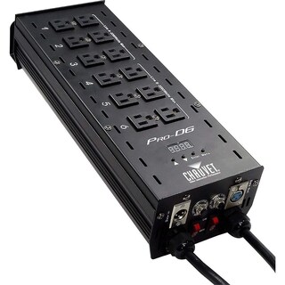 Foto 1 | Paquete De Atenuadores/interruptores Chauvet Dj Pro-d6 Dmx-512 (6 Canales) - Venta Internacional.
