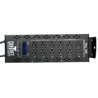 Foto 2 | Paquete De Atenuadores/interruptores Chauvet Dj Pro-d6 Dmx-512 (6 Canales) - Venta Internacional.
