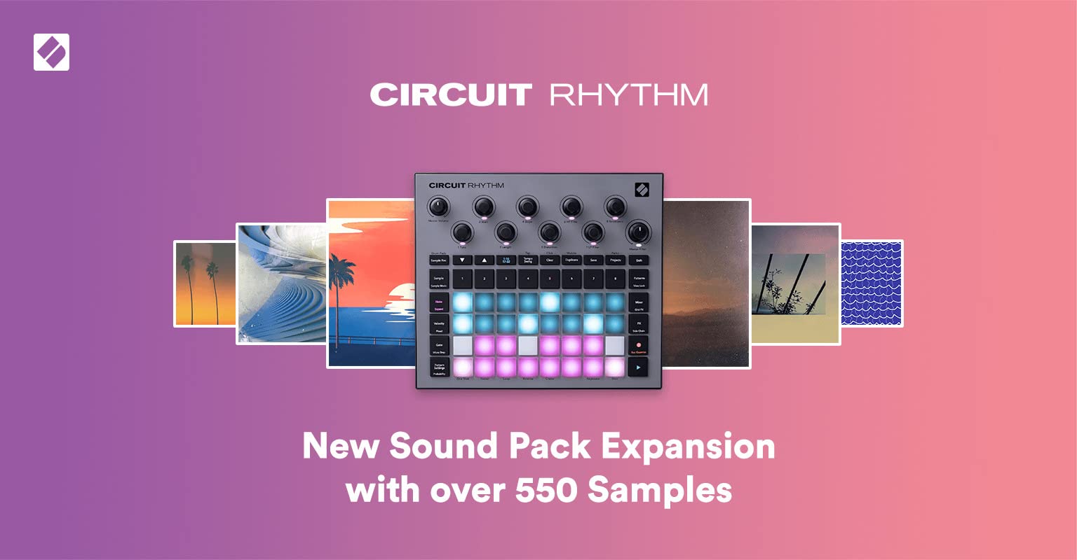 Foto 7 pulgar | Pistas De Muestra De Sampler Y Groovebox Novation Circuit Rhythm 8 - Venta Internacional.