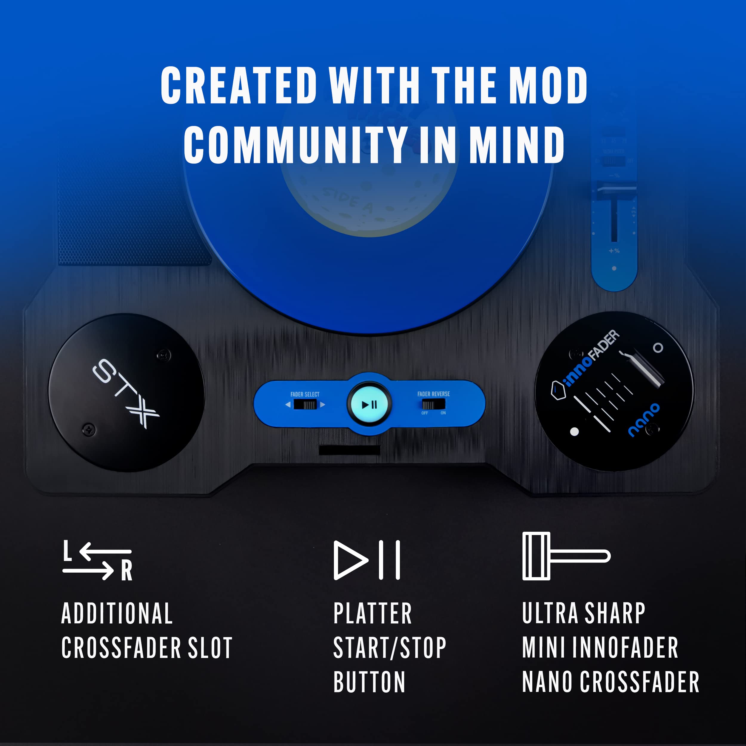 Foto 3 pulgar | Tocadiscos Portátil Scratch Dj Stanton Stx Con Bluetooth - Venta Internacional.