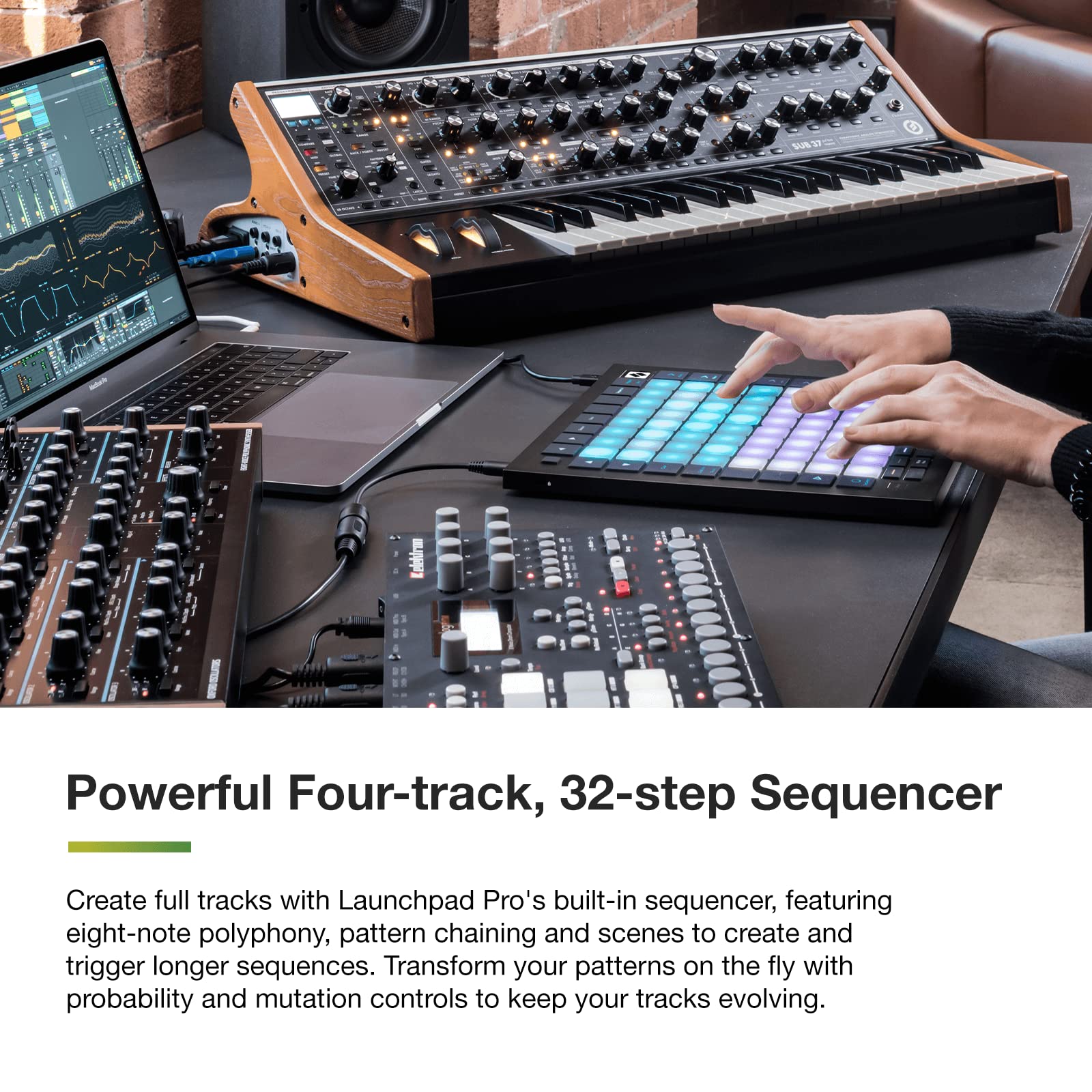 Foto 5 pulgar | Controlador Midi De 64 Cuadrículas Novation Launchpad Pro Mk3 Para Ableton - Venta Internacional.