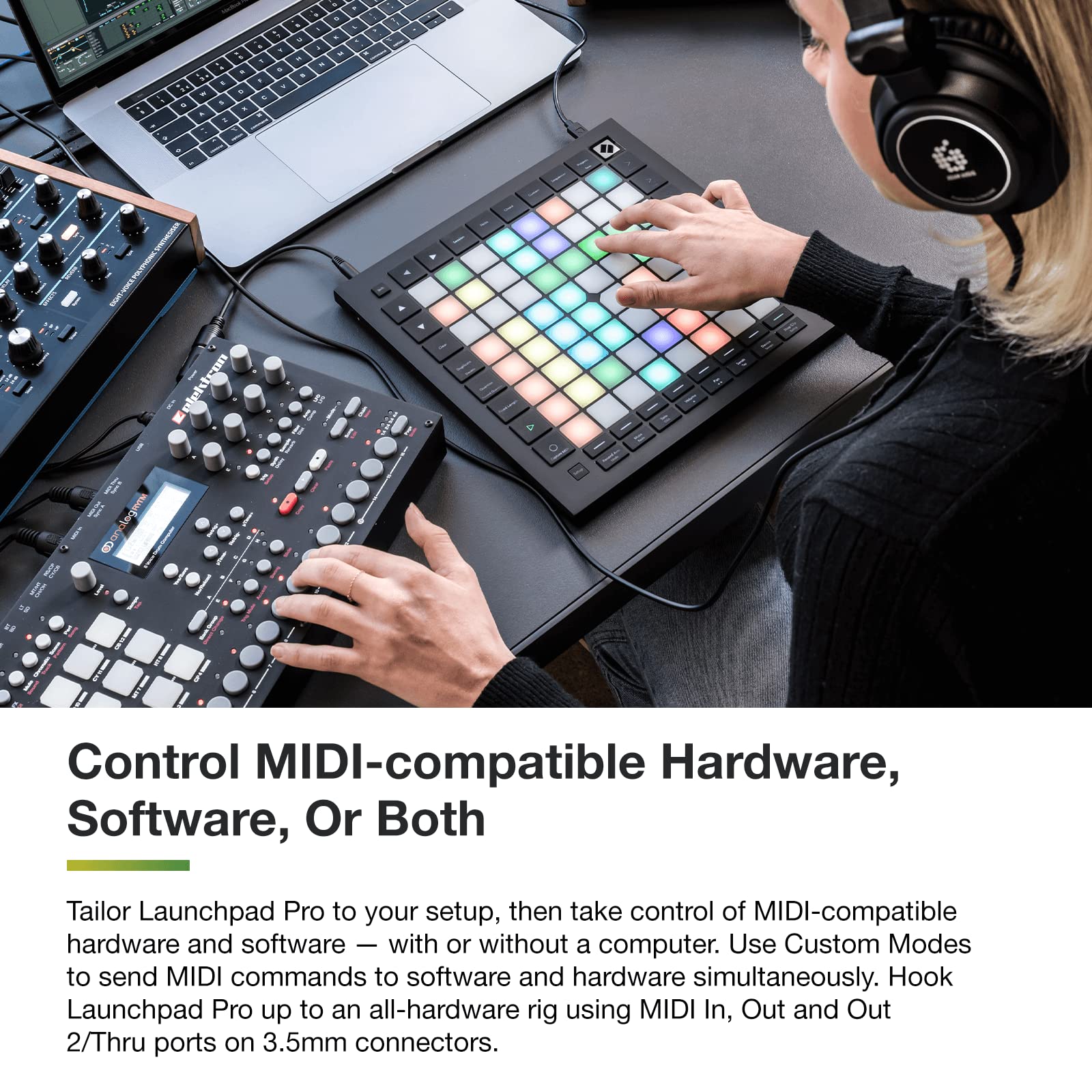 Foto 6 | Controlador Midi De 64 Cuadrículas Novation Launchpad Pro Mk3 Para Ableton - Venta Internacional.