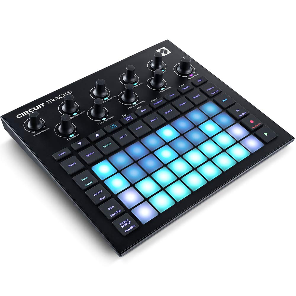 Foto 2 | Pistas Del Circuito Novation Sequencer De Groovebox Con Sintetizador Y Midi - Venta Internacional.