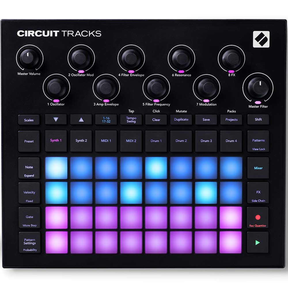 Foto 4 pulgar | Pistas Del Circuito Novation Sequencer De Groovebox Con Sintetizador Y Midi - Venta Internacional.