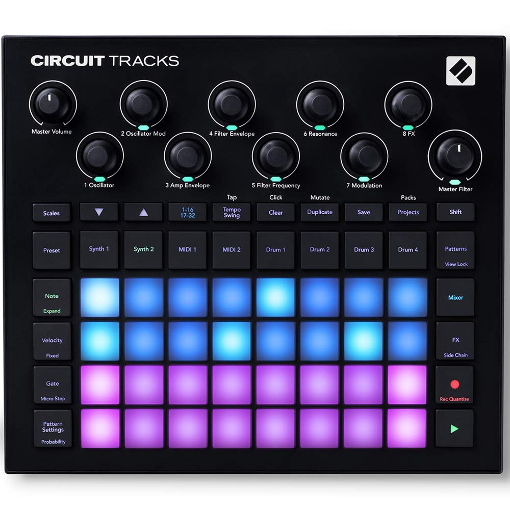 Foto 5 pulgar | Pistas Del Circuito Novation Sequencer De Groovebox Con Sintetizador Y Midi - Venta Internacional.