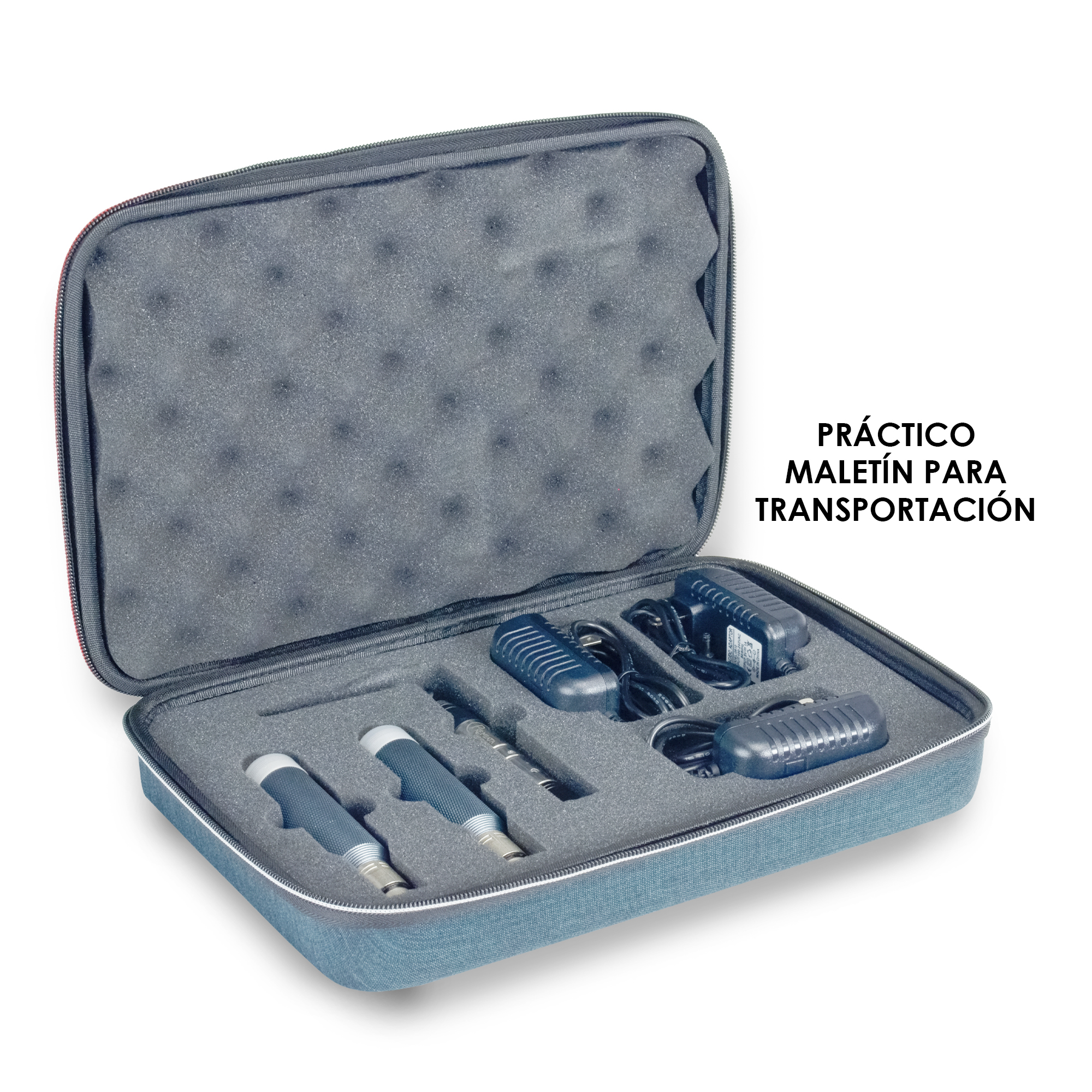 Foto 4 pulgar | Set Antenas Inalámbricas Batería Recargable 15h Dmx Steelpro Mod: 3w-dmx