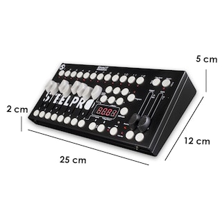 Foto 2 | Controlador Dmx512 Steelpro Mod: Exact2000dmx 240escenas 192canal Color Negro