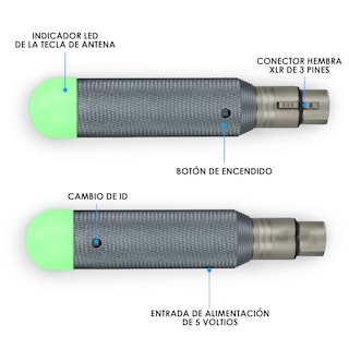 Foto 5 | Antenas Inalámbricas Batería Recargable Mod: 5w-dmx Steelpro