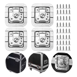 Foto 2 | 4 Piezas Broches Mediano Cromado Para Fabricar Flight Case Eo Safe Imports Esi-16129-1 Plata