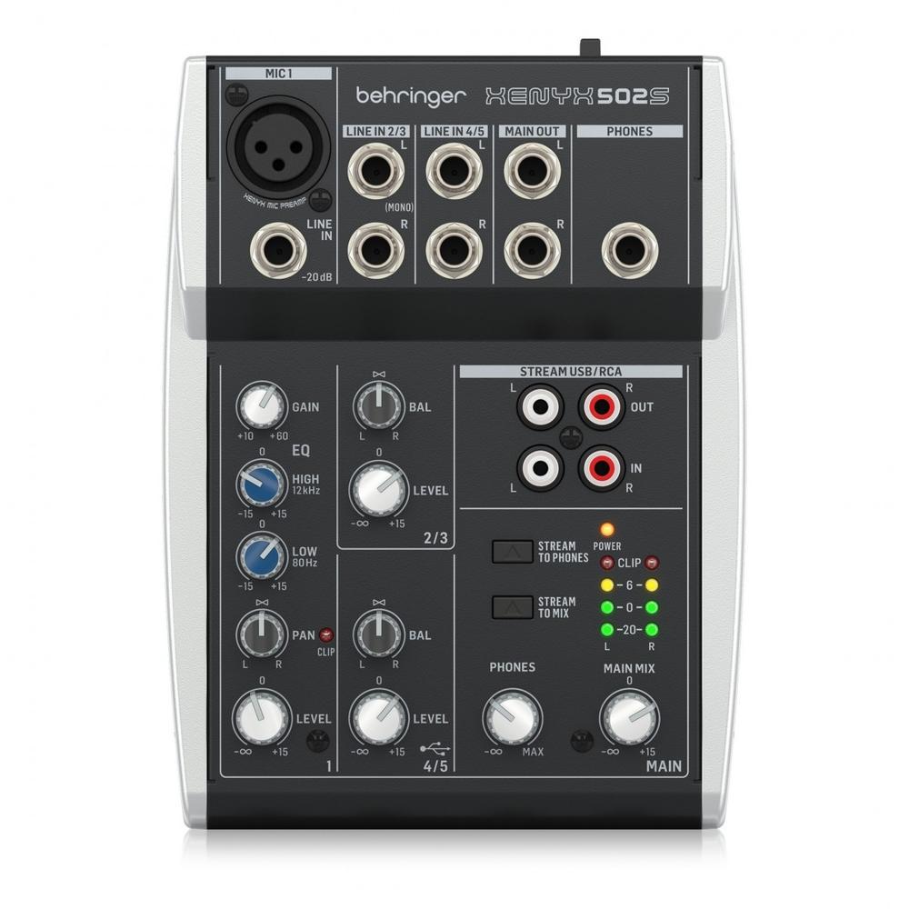 Foto 5 pulgar | Mezcladora Behringer 502s Pasiva Analógico Interfaz Usb Para Streaming