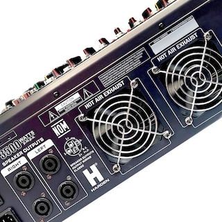 Foto 4 | Mezcladora Amplificada Stereo 16ch Bluetooth Usb 700w Rms