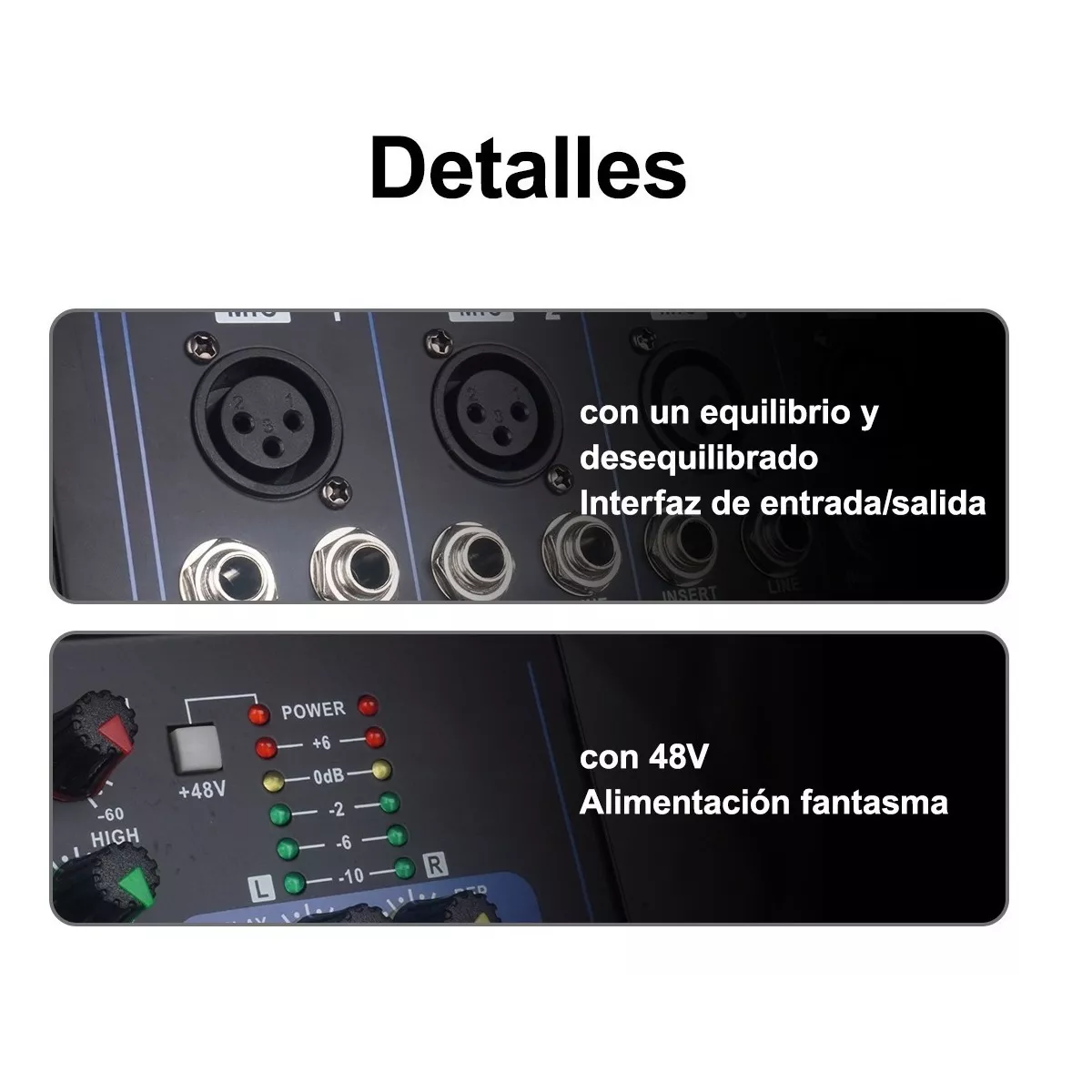 Foto 5 pulgar | Mezcladora Pasiva 7 Canales Con Bluetooth Eo Safe Imports Esi-16149 Negro