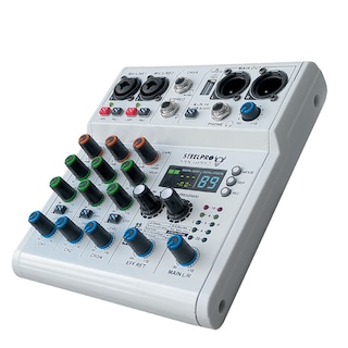 Foto 1 | Mezcladora 4 Canales Dsp 99 Efectos Bt/usb Steelpro