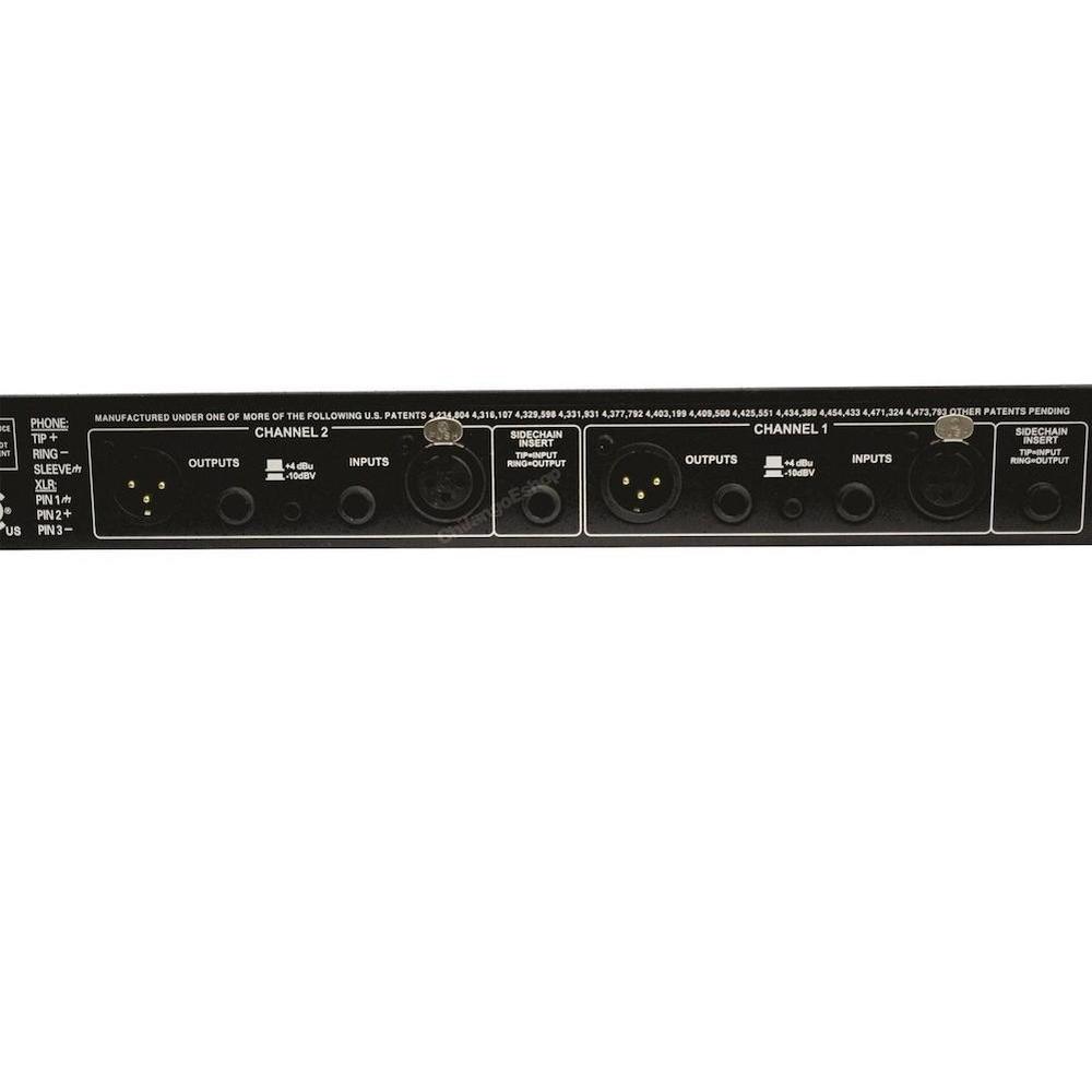 Foto 4 pulgar | Compresor Limitador de Audio Profesional CHCR-266XL Negro