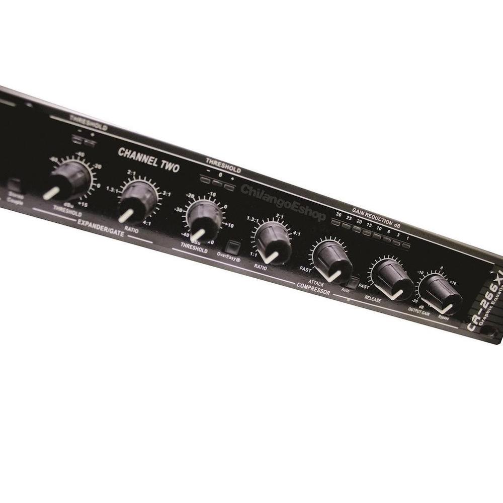 Foto 6 pulgar | Compresor Limitador de Audio Profesional CHCR-266XL Negro