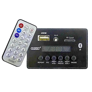 Foto 1 | Módulo Reproductor de Audio Mp3 Bluetooth con Radio FM y Control Remoto