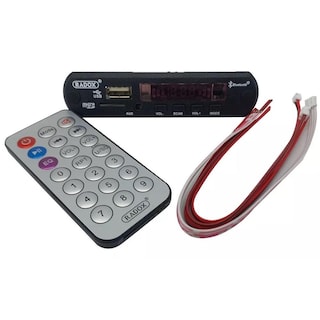 Foto 1 | Reproductor Bluetooth USB SD Auxiliar Radio FM 16 Gb 20 W 12V con Control Remoto