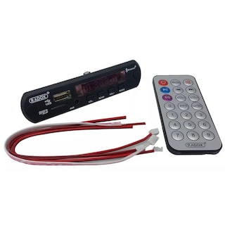 Foto 2 | Reproductor Bluetooth USB SD Auxiliar Radio FM 16 Gb 20 W 12V con Control Remoto