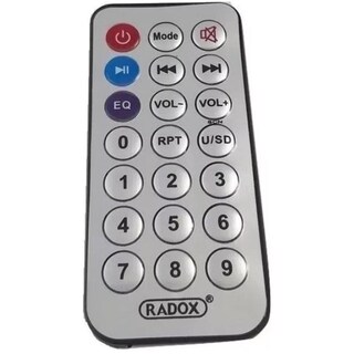 Foto 5 | Reproductor Bluetooth USB SD Auxiliar Radio FM 16 Gb 20 W 12V con Control Remoto