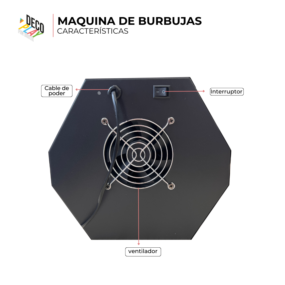 Foto 4 pulgar | Maquina de Burbuja Eventos Dj Bubble Machine Decoplay