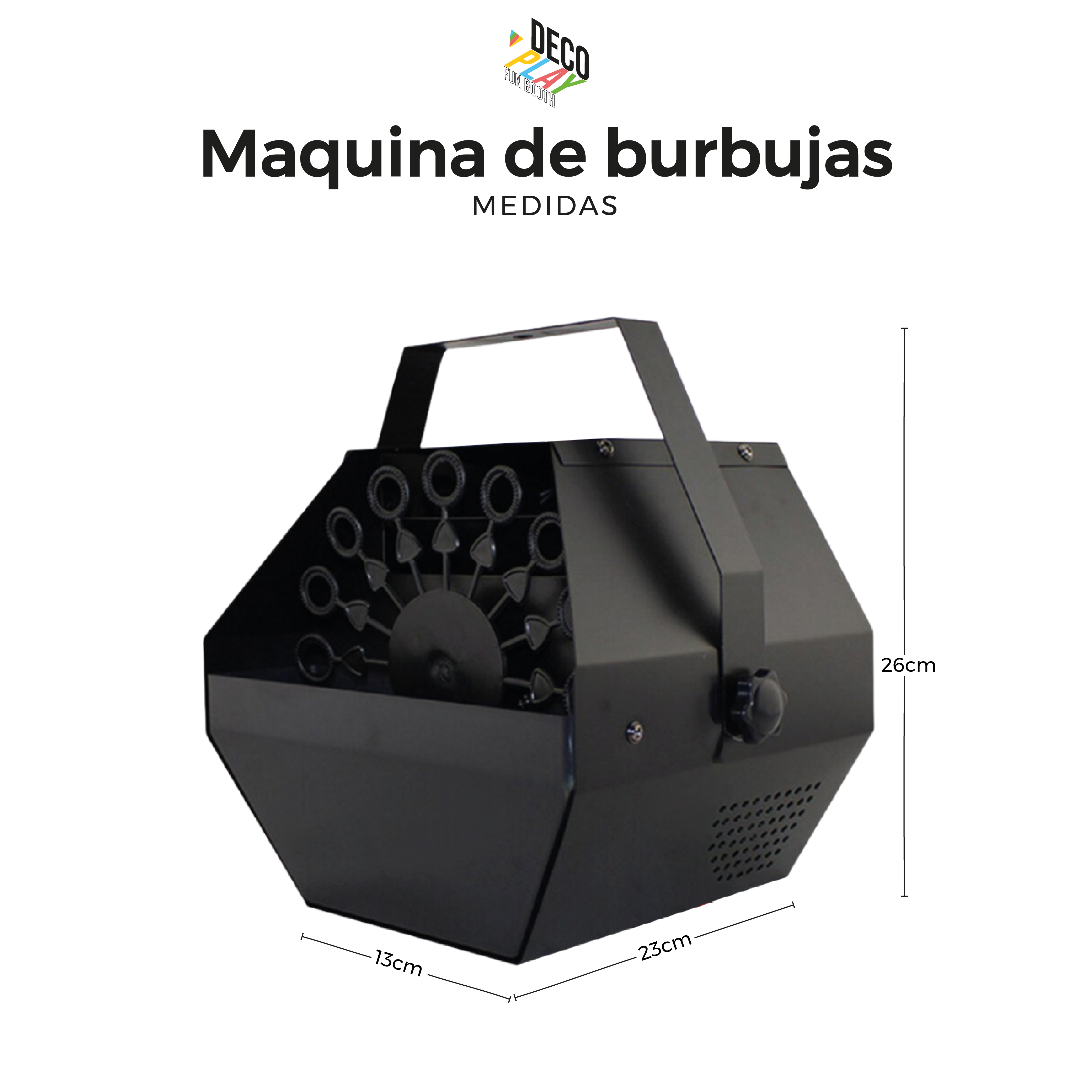 Foto 7 | Maquina de Burbuja Eventos Dj Bubble Machine Decoplay