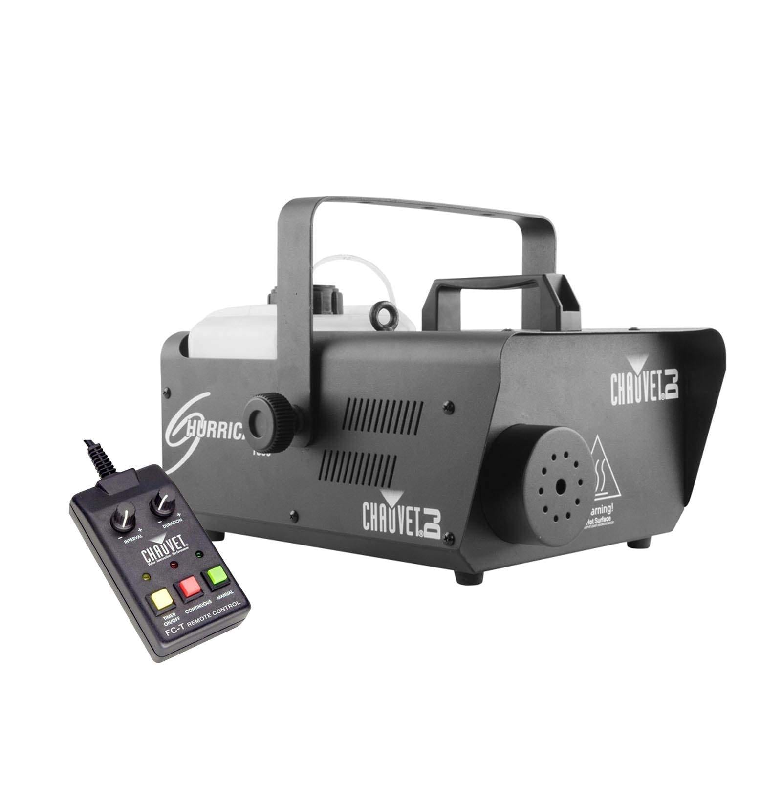 Máquina De Niebla Chauvet Dj Hurricane 1600 Compact High Output - Venta Internacional. $7,798