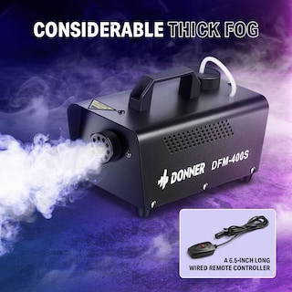 Foto 2 | Máquina De Niebla Donner Dfm-400s De 400 W Con Control Remoto Con Cable - Venta Internacional.