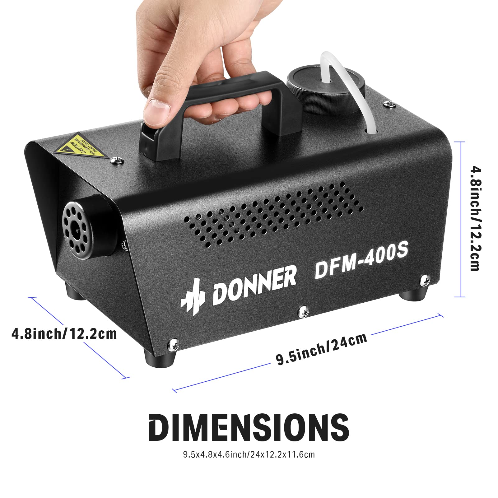 Foto 6 | Máquina De Niebla Donner Dfm-400s De 400 W Con Control Remoto Con Cable - Venta Internacional.