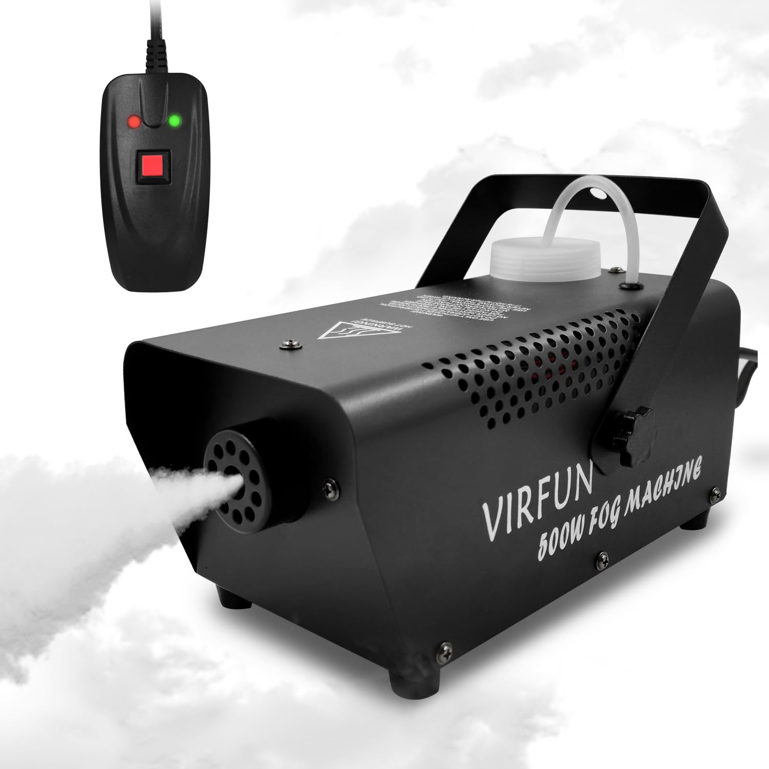 Máquina De Humo Virfun Vir-12 500w 500ml Con Mando A Distancia - Venta Internacional.