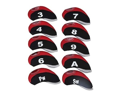 Foto 2 | Set 10 Fundas Protectoras e Impermeables de Neopreno para Palos de Golf