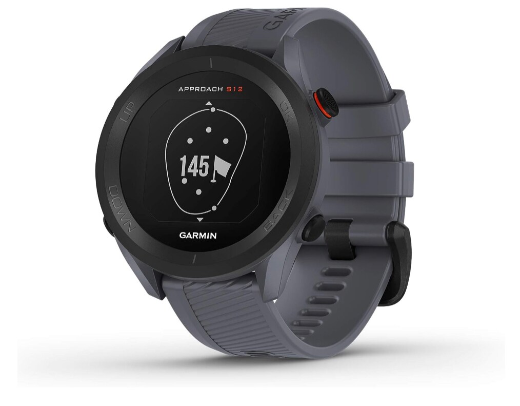 Garmin Approach S12 Reloj De Golf Gps Facil De Usar 42 K Campos Precargados Azul Granito Coppel