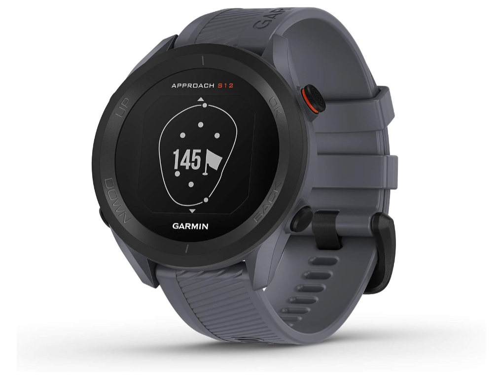 Garmin Approach S12, Reloj De Golf Gps Fácil De Usar, 42 K+ Campos Precargados, Azul Granito