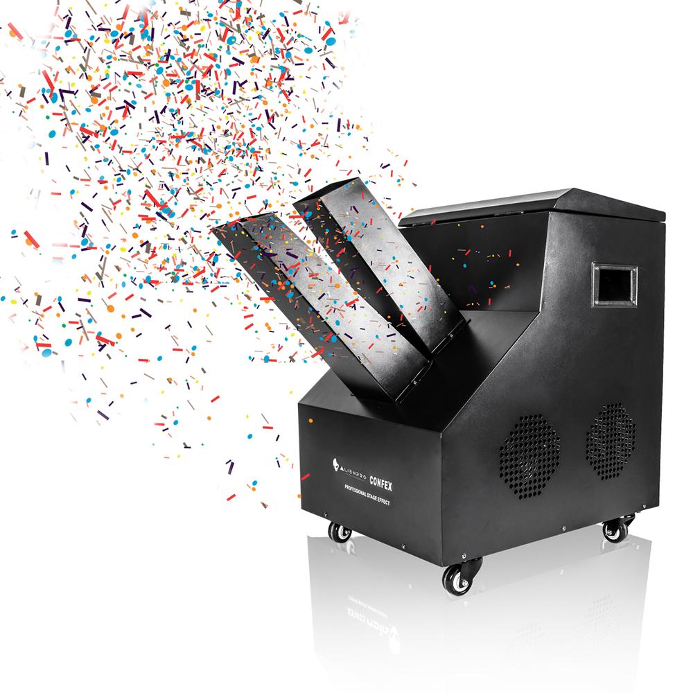 Foto 2 pulgar | Máquina De Confeti Confex 1000w Alienpro De Covertura 6 A 7m