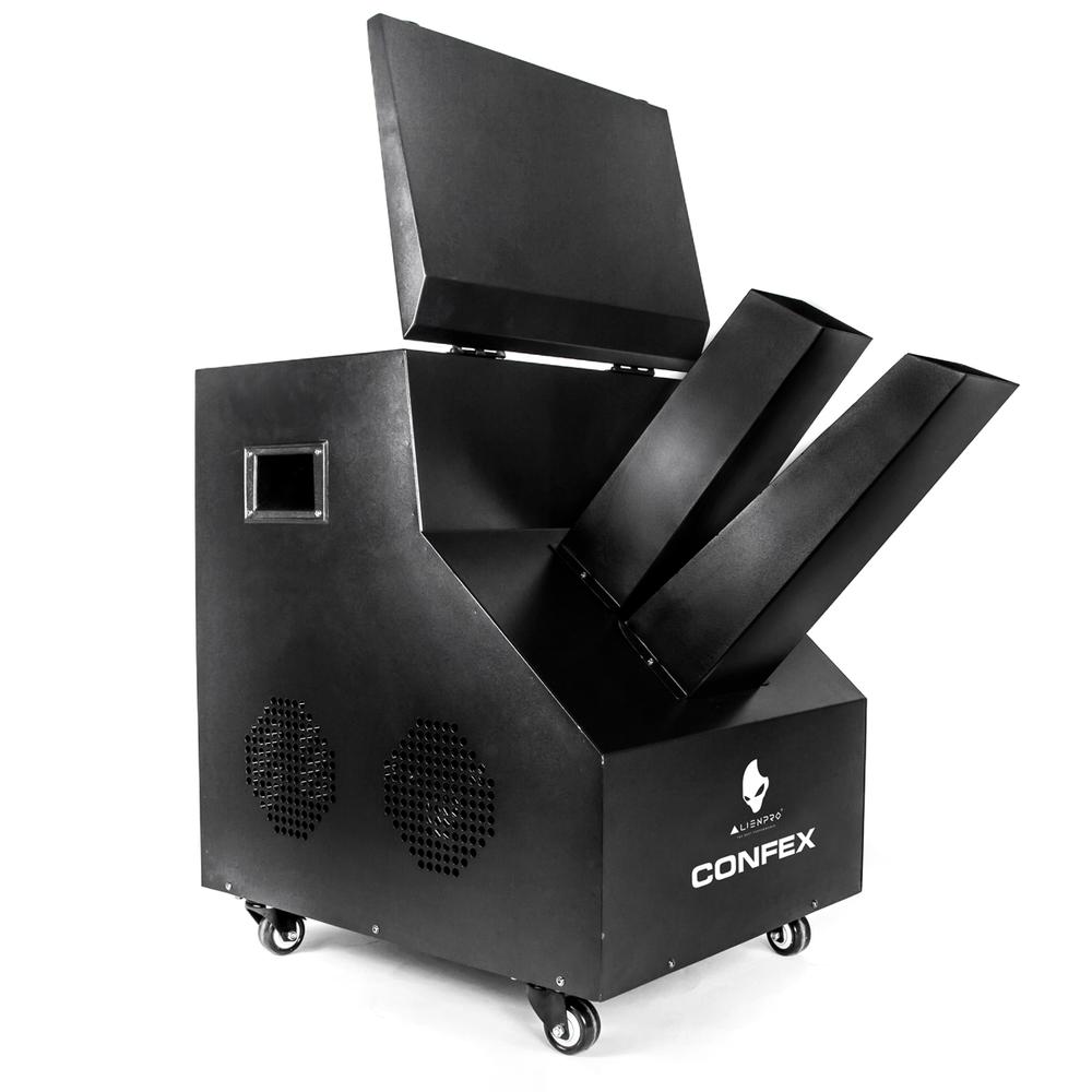 Foto 4 pulgar | Máquina De Confeti Confex 1000w Alienpro De Covertura 6 A 7m