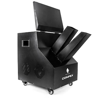 Foto 3 | Máquina De Confeti Confex 1000w Alienpro De Covertura 6 A 7m