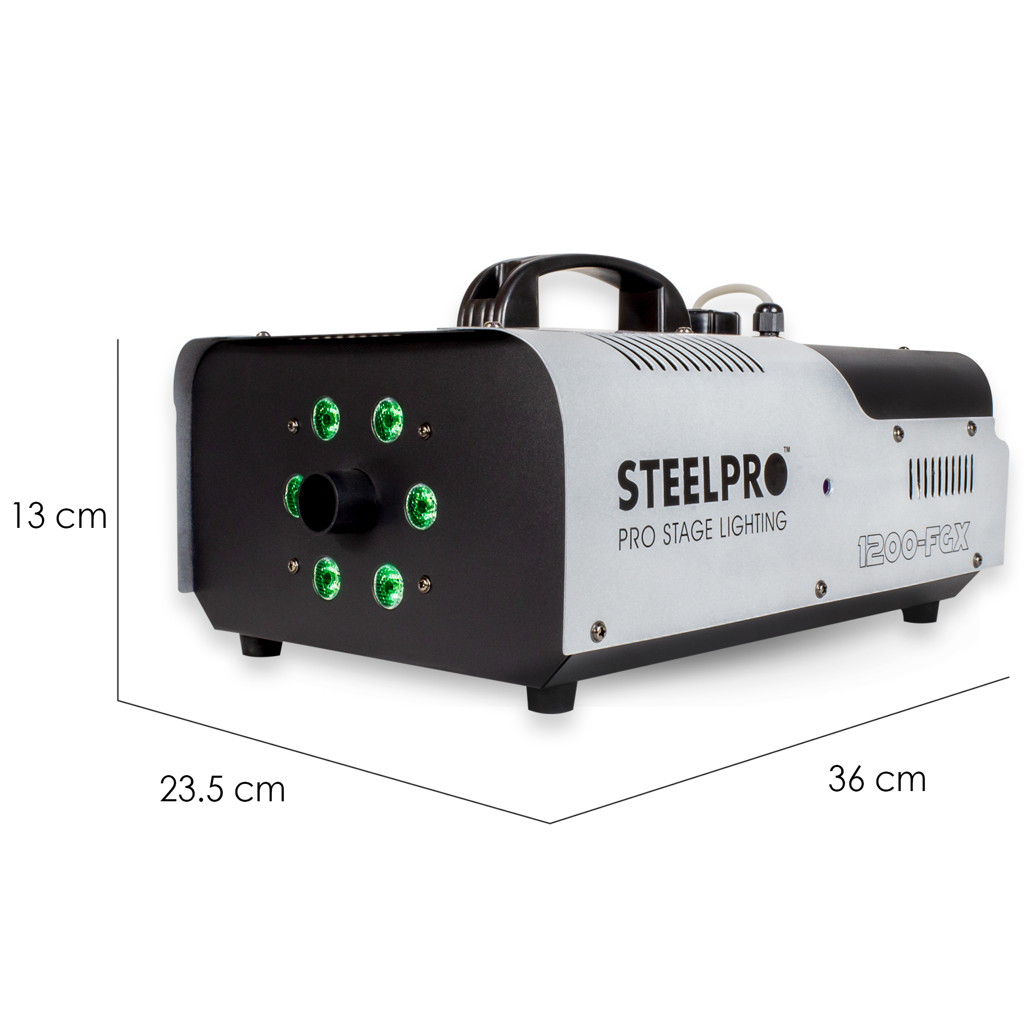 Foto 4 pulgar | Maquina de Humo Dmx 1200w Led Rgb Inalambrico Steelpro