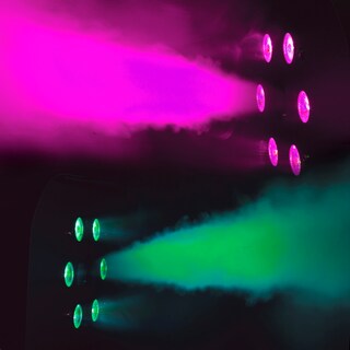 Foto 5 | Maquina de Humo Dmx 1200w Led Rgb Inalambrico Steelpro