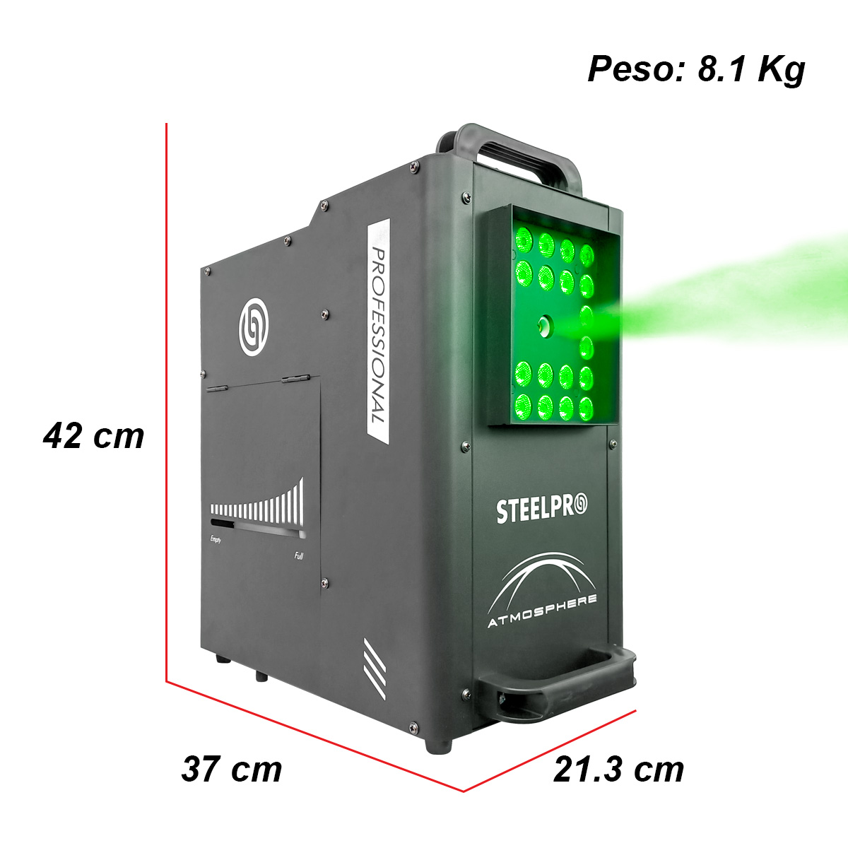 Foto 3 | Maquina de Humo Profecional Atmosphere Dmx 1500w Steelpro