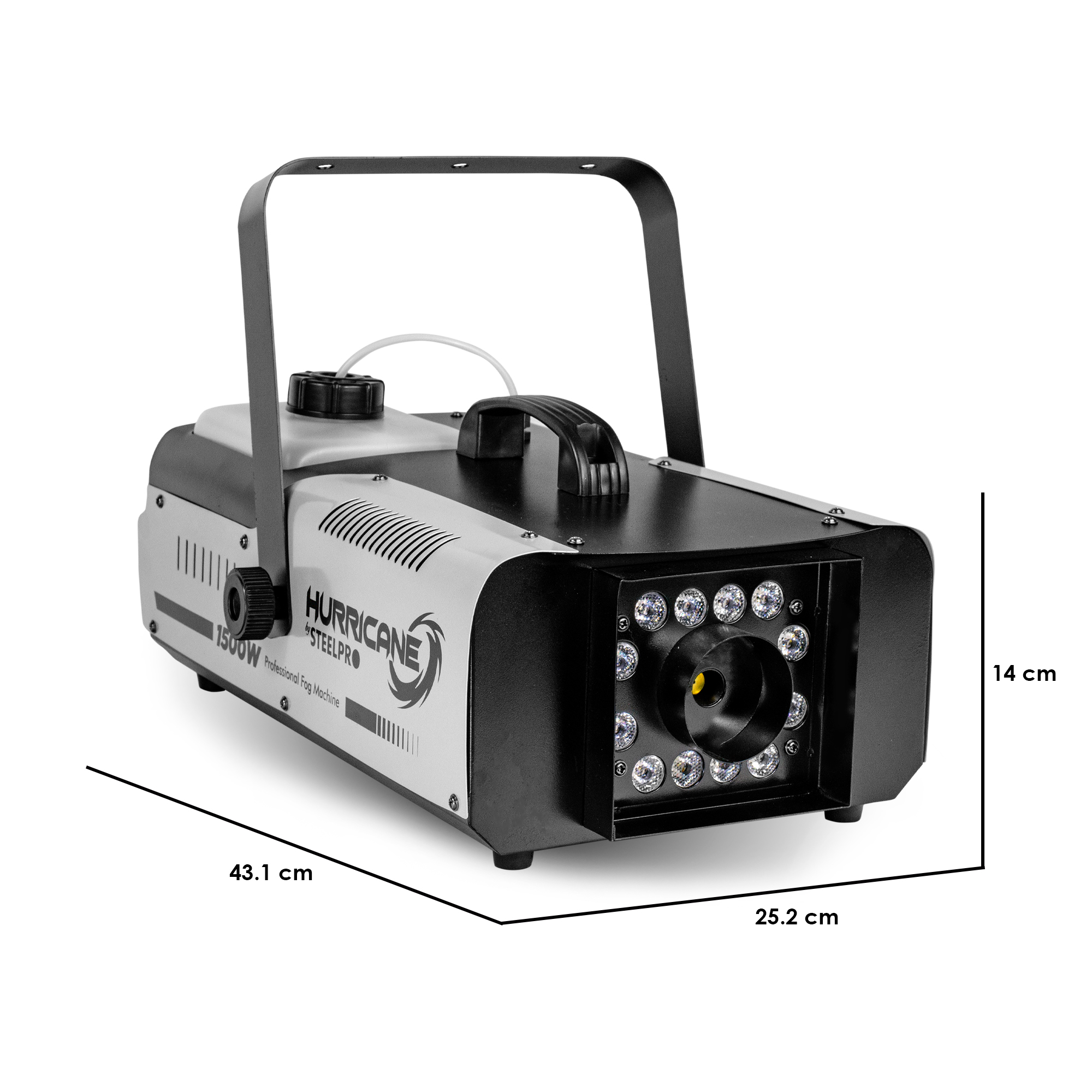 Foto 5 pulgar | Máquina de Humo Steelpro Hurricane 1500w Control Inalámbrico