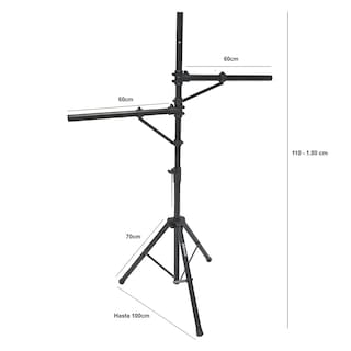 Foto 2 | Stand Tripie Master Electrónicos MAHM-PROHOLDV Negro Pedestal para Luces Profesional