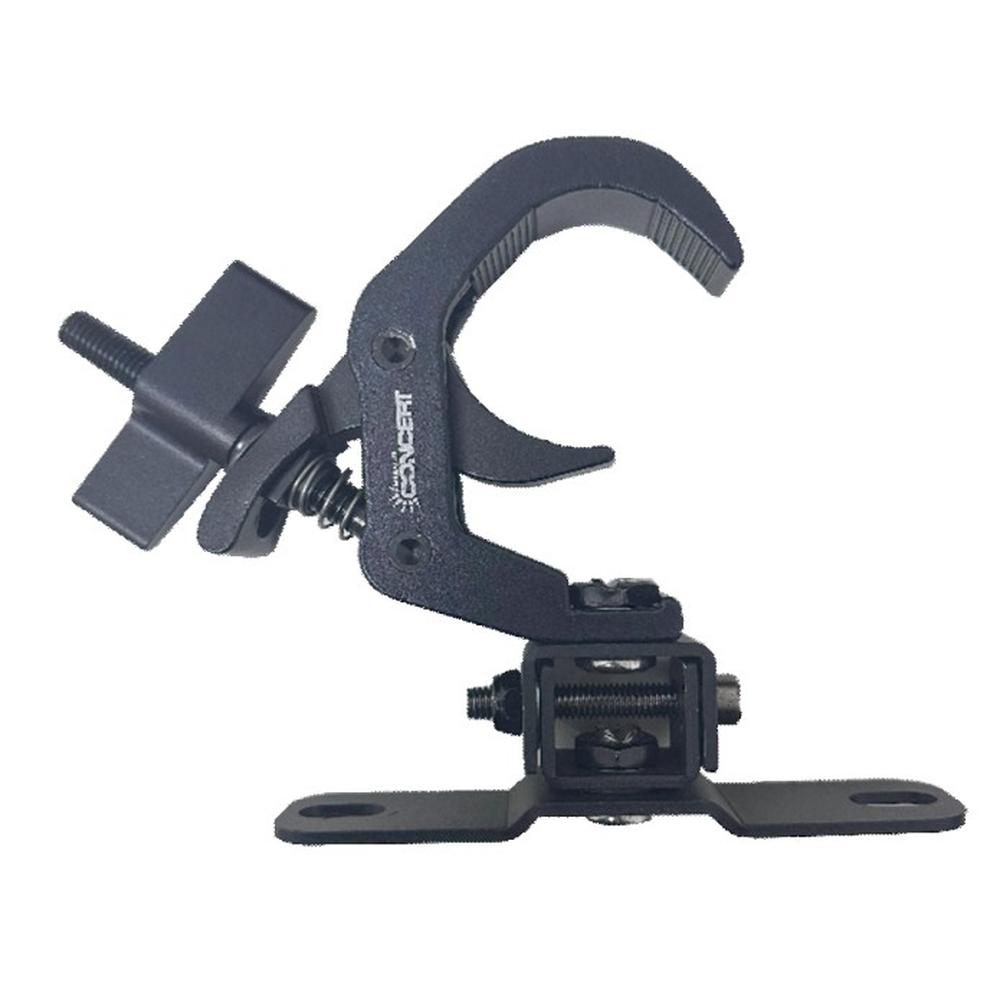 Hamburguesa Aluminio 2'' Negro Base Fastclamp Abatible Fst200