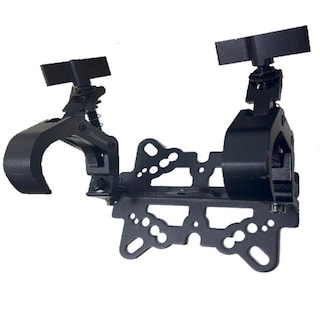 Foto 1 | Base Con 2 Hamburguesas 2'' Negro Base Fastclamp Abatible Fstkit