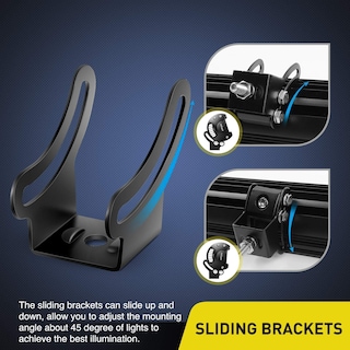 Foto 4 | Base De Montaje: Soporte Deslizante Para Barra De Luz Led Nilight - Venta Internacional.