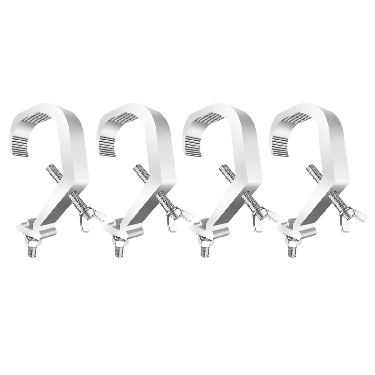 Kit de Gancho Eo Safe Imports Esi-7503 para Luces de Escenario 4 Piezas Plata