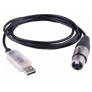 Foto 1 | Línea De Control Dmx Dj Usb A Dmx512 Eo Safe Imports Esi-12327 Negro
