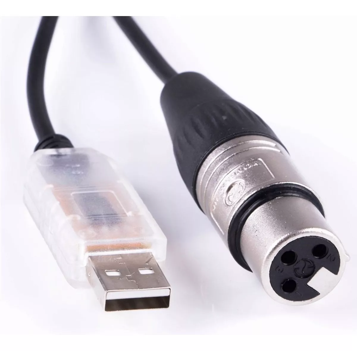 Foto 2 | Línea De Control Dmx Dj Usb A Dmx512 Eo Safe Imports Esi-12327 Negro