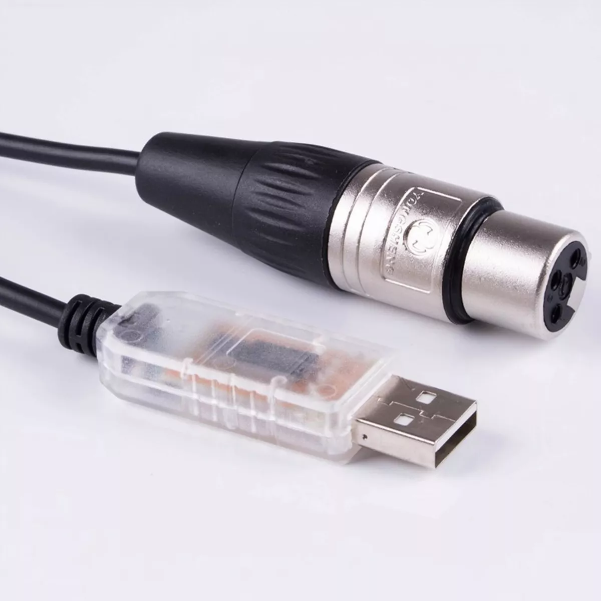 Foto 3 | Línea De Control Dmx Dj Usb A Dmx512 Eo Safe Imports Esi-12327 Negro