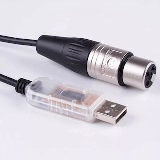 Foto 3 | Línea De Control Dmx Dj Usb A Dmx512 Eo Safe Imports Esi-12327 Negro
